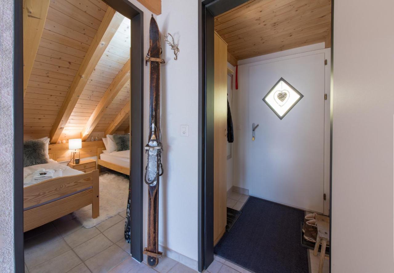 Chalet Rose Penthouse Wengen Exterior foto